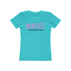 Every Season Is Hockey Season Women's Boyfriend Tee (Lavender Logo) - Various Colors