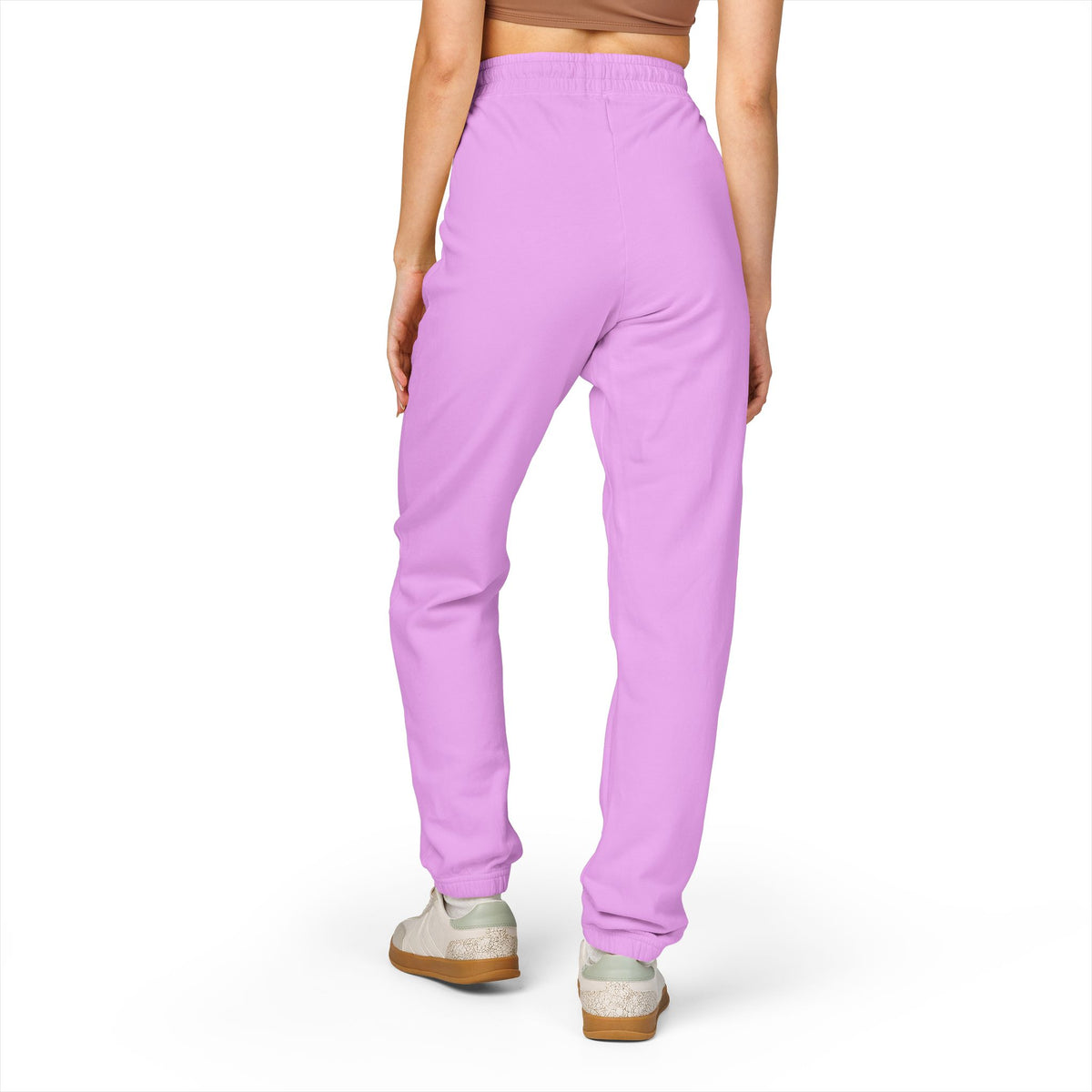 Every Season Emblem Fleece Sweatoants (Neon Violet)
