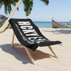 Every Season is HCKY SZN Beach Towel (Black)