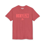HCKY SZN Simple Star DryBlend Tee Shirt (Peach Logo) - Various Colors