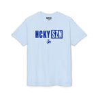 HCKY SZN Simple Star DryBlend Tee Shirt (Blue Logo) - Various Colors