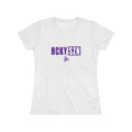 Women’s Hockey Vibe Triblend Tee (Purple Logo)