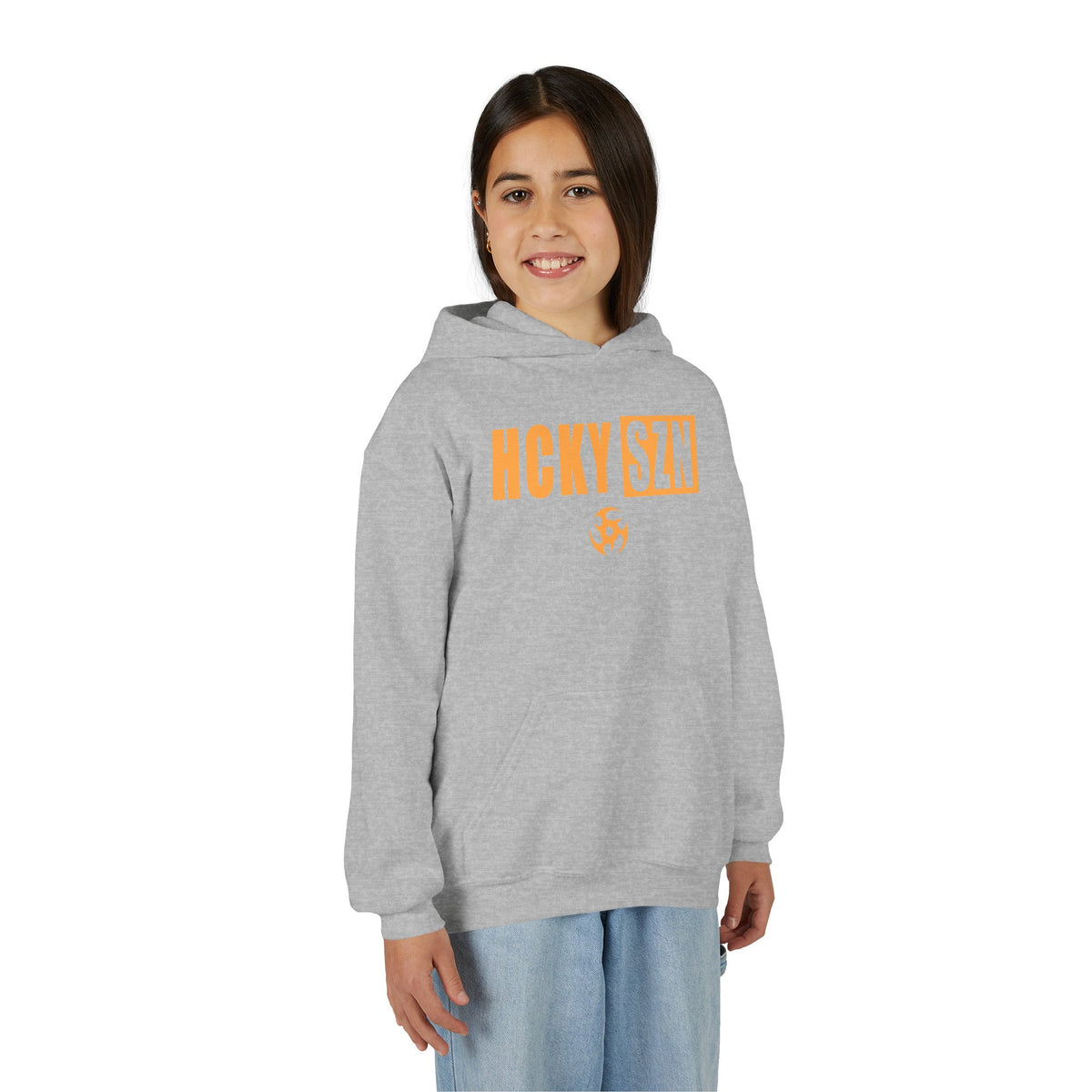 Youth HCKY SZN (Mango Logo) Hooded Sweatshirt - Various Colors