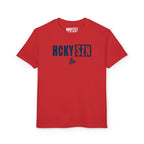 Youth HCKY SZN DryBlend Tee Shirt (Navy Logo) - Various Colors