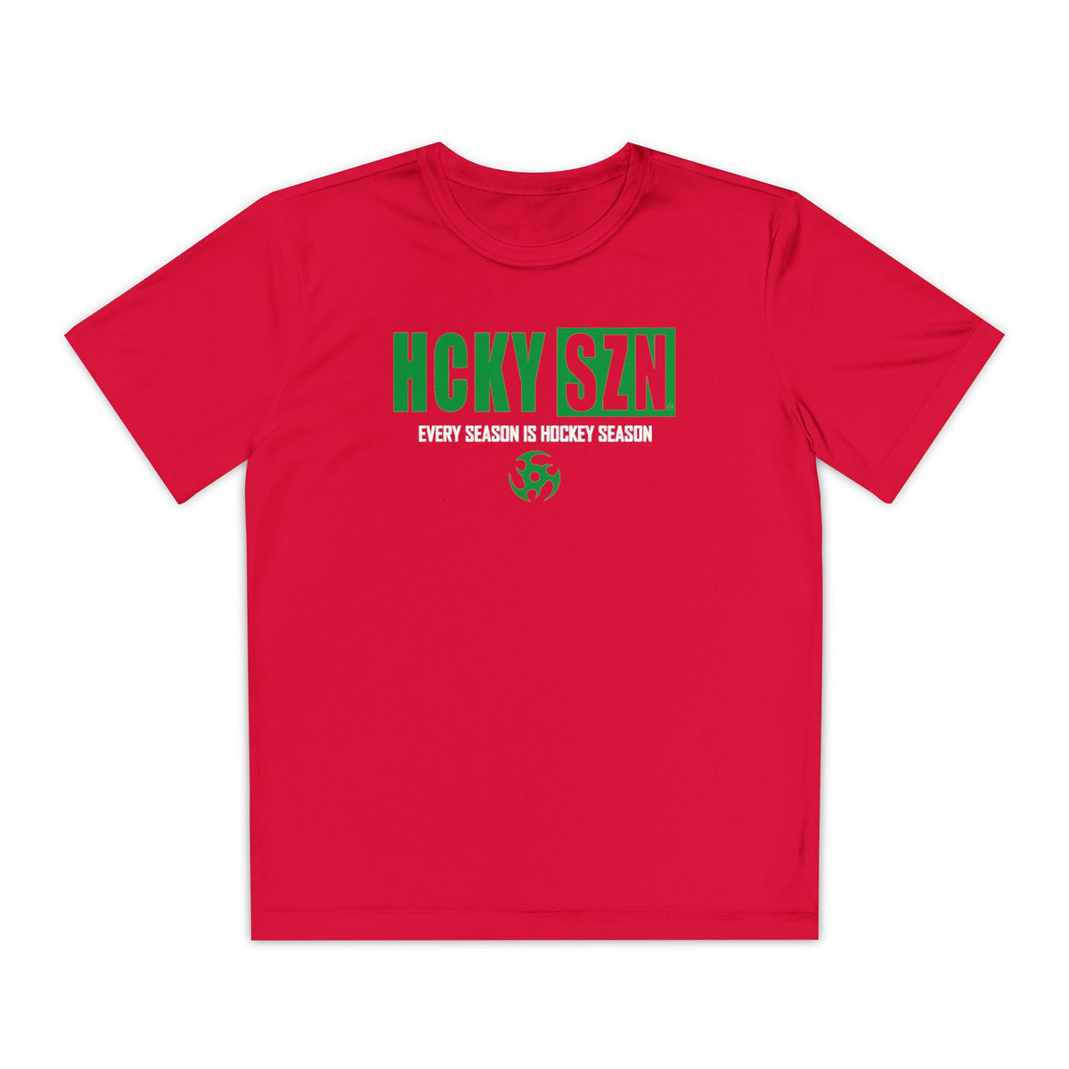 Every Season is HCKY SZN Youth Competitor Tee (Green Logo) - Various Colors