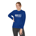 Every Season is HCKYSZN Youth Performance Long Sleeve Tee - White Logo