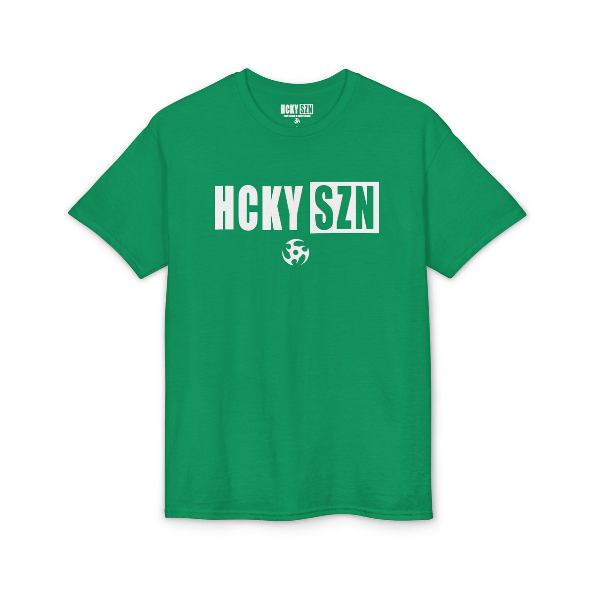 HCKY SZN Simple Star DryBlend Tee Shirt (White Logo) - Various Colors