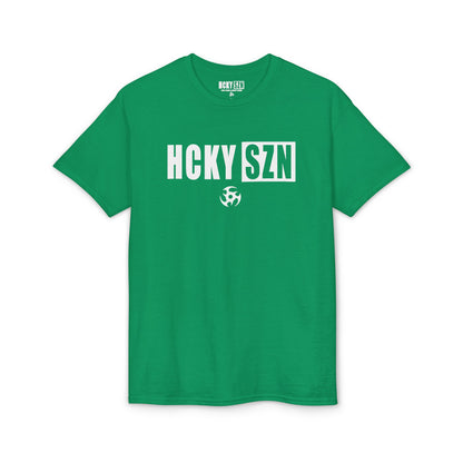 HCKY SZN Simple Star DryBlend Tee Shirt (White Logo) - Various Colors