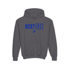 Youth HCKY SZN (Royal Blue Logo) Hooded Sweatshirt - Various Colors