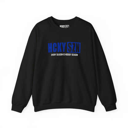 HCKY SZN Crewneck Sweatshirt (Royal Blue Logo) - Various Colors
