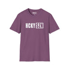 HCKY SZN Softstyle Tee Shirt (Heather Maroon)