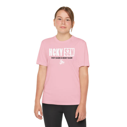 Every Season is HCKY SZN Youth Competitor Tee (White Logo) - Various Colors