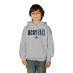 Youth HCKY SZN (Navy Logo) Hooded Sweatshirt - Various Colors