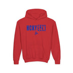 Youth HCKY SZN (Royal Blue Logo) Hooded Sweatshirt - Various Colors