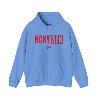 HCKY SZN (Red Logo) Hooded Sweatshirt - Various Colors