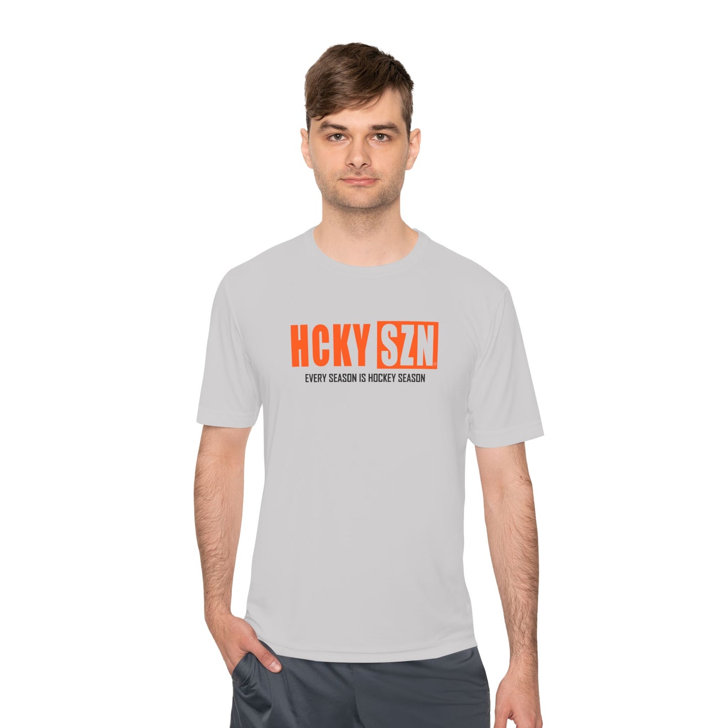 Every Season is HCKY SZN Performance Tee (Orange Logo) - Various Colors