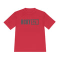 HCKYSZN (Flagship Logo) Adult Performance Tee - Red/Smoke