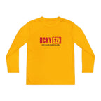 Every Season is HCKY SZN Youth Competitor Long Sleeve Tee (Red Logo) - Various Colors