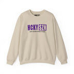 HCKY SZN Crewneck Sweatshirt (Purple Logo) - Various Colors