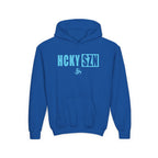 Youth HCKY SZN (Sky Blue Logo) Hooded Sweatshirt - Various Colors