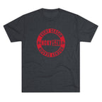 HCKY SZN Circle Logo TriBlend Tee Shirt (Red) - Various Colors