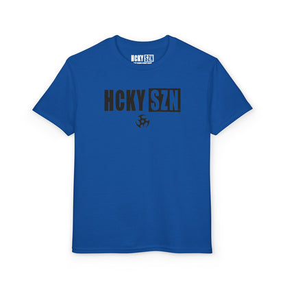 Youth HCKY SZN DryBlend Tee Shirt (Black Logo) - Various Colors