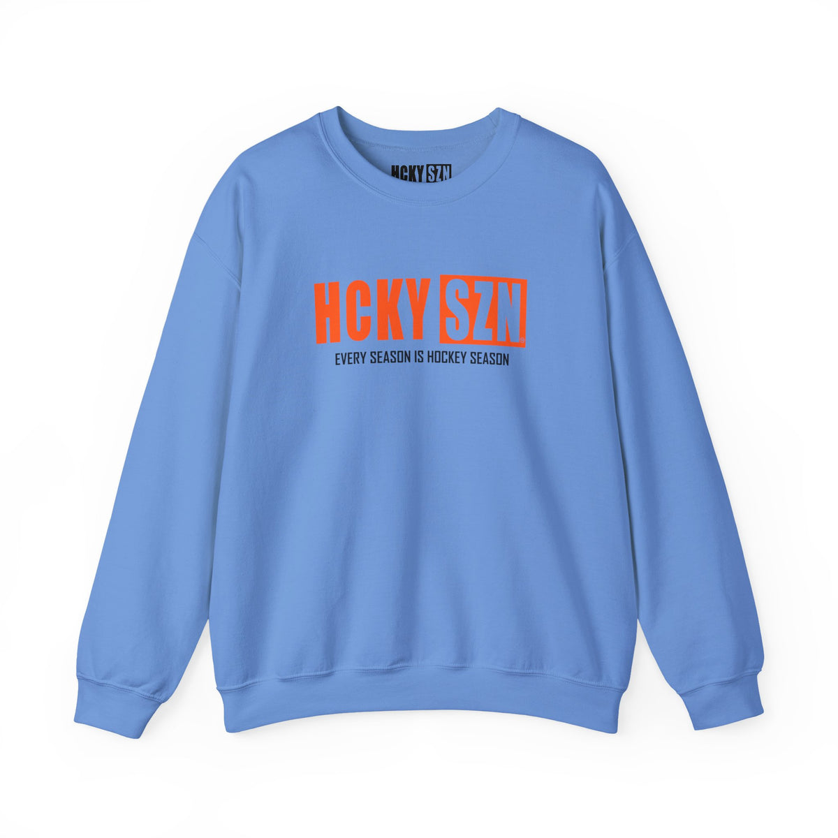 HCKY SZN Crewneck Sweatshirt (Orange Logo) - Various Colors
