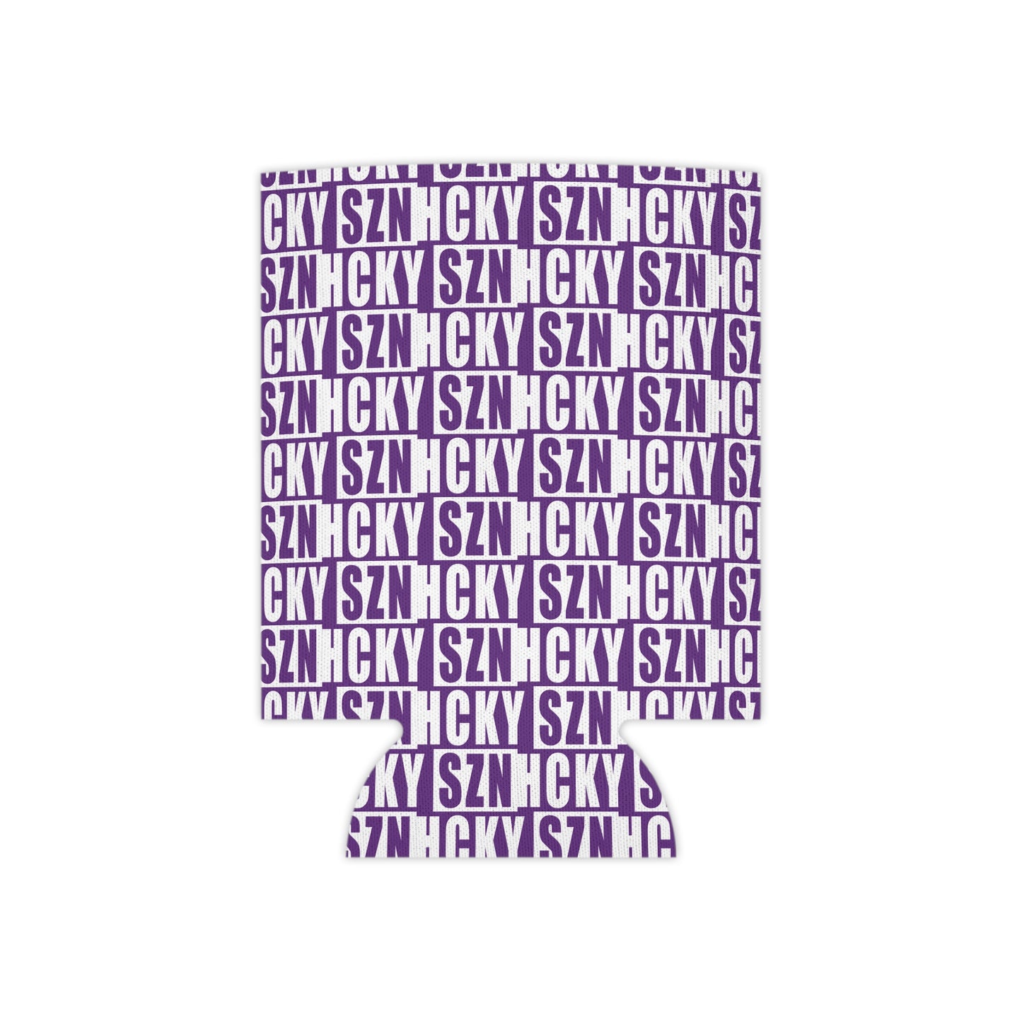 HCKY SZN AOP Can Cooler - Purple