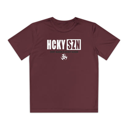 Every Season is HCKY SZN Youth Competitor Tee (White Logo) - Various Colors