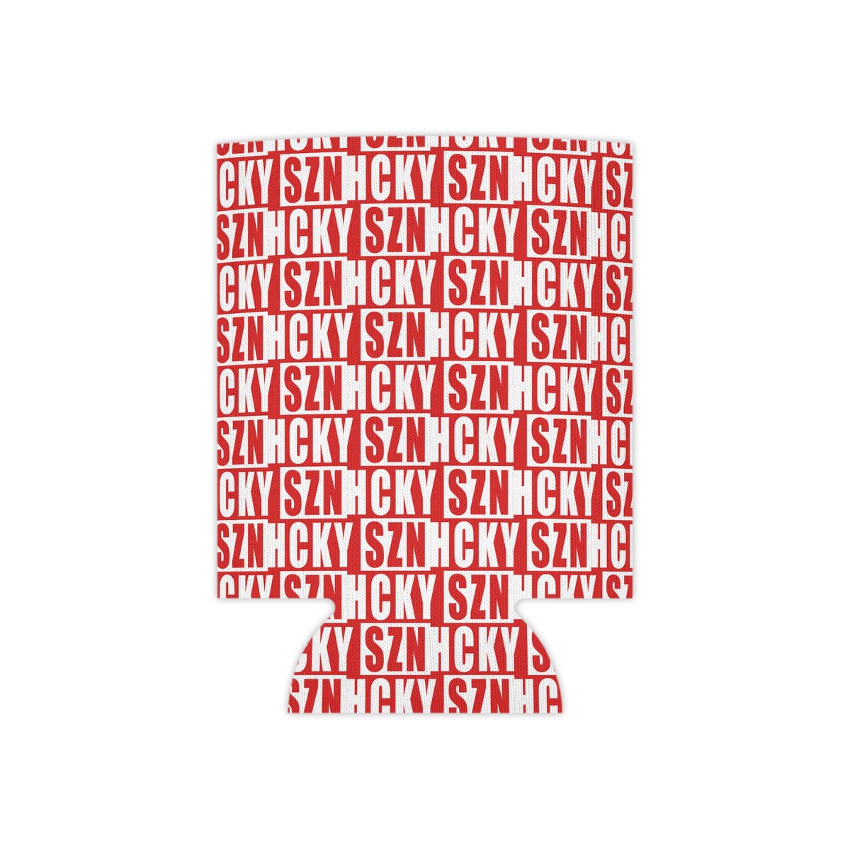 HCKY SZN AOP Can Cooler - Red