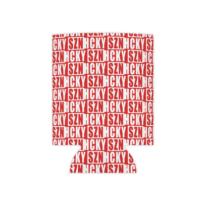 HCKY SZN AOP Can Cooler - Red