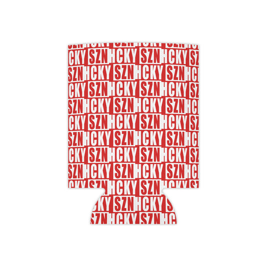 HCKY SZN AOP Can Cooler - Red