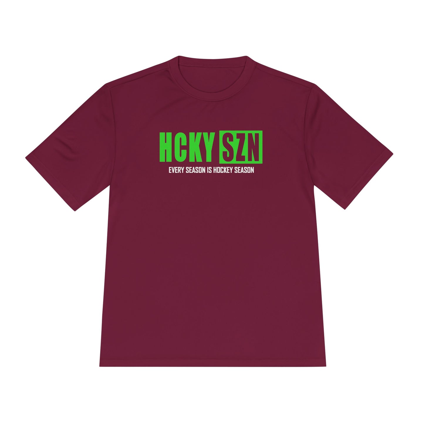 Every Season is HCKY SZN Performance Tee (Lime Logo) - Various Colors