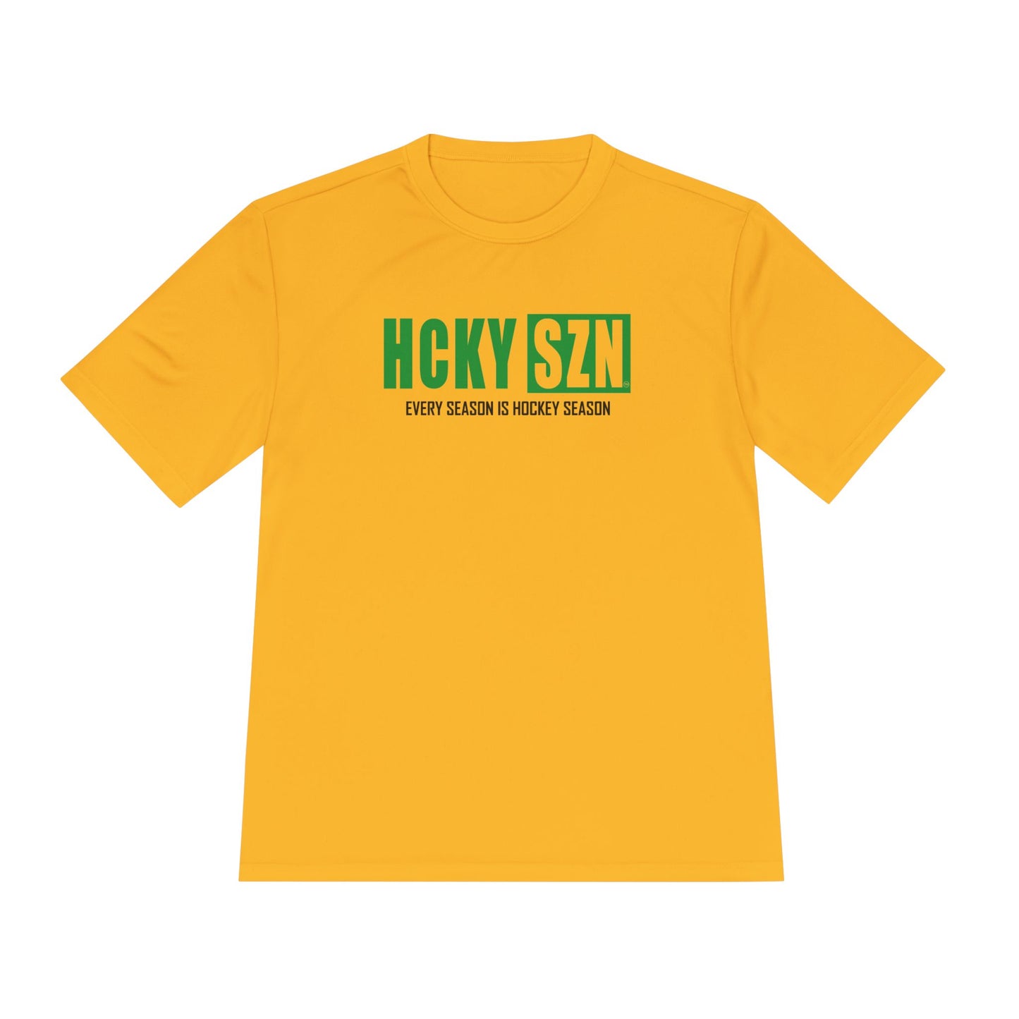 Every Season is HCKY SZN Performance Tee (Green Logo) - Various Colors