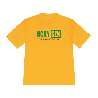 Every Season is HCKY SZN Performance Tee (Green Logo) - Various Colors