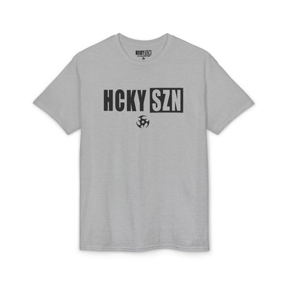 HCKY SZN Simple Star Logo DryBlend Tee Shirt (Black Logo) - Various Colors