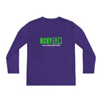Every Season is HCKY SZN Youth Competitor Long Sleeve Tee (Lime Logo) - Various Colors