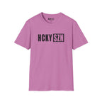HCKY SZN Softstyle Tee Shirt (Heather Orchid)