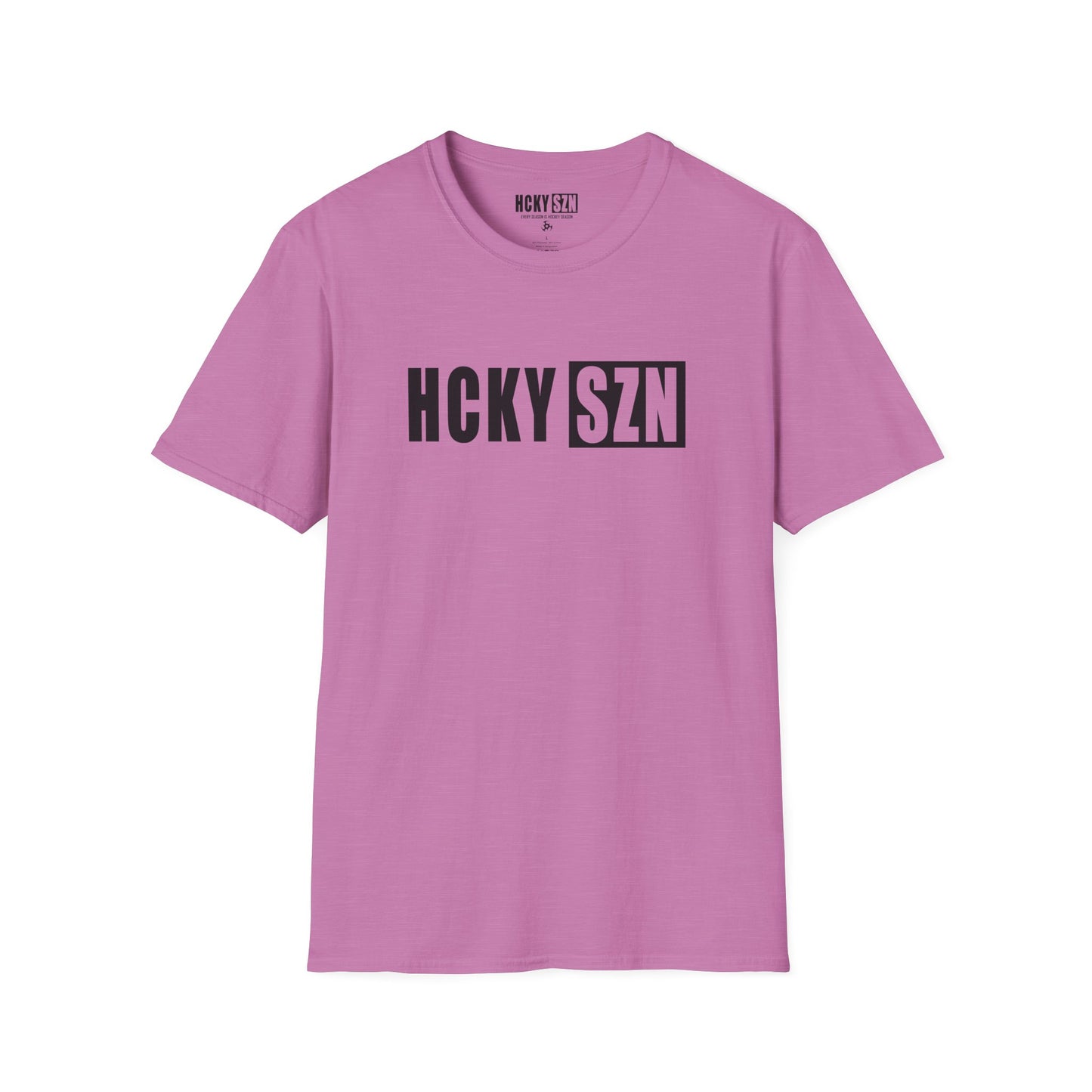 HCKY SZN Softstyle Tee Shirt (Heather Orchid)