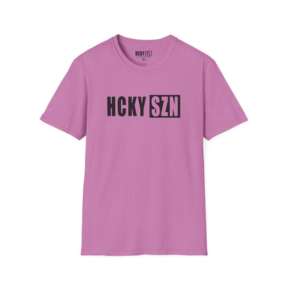 HCKY SZN Softstyle Tee Shirt (Heather Orchid)