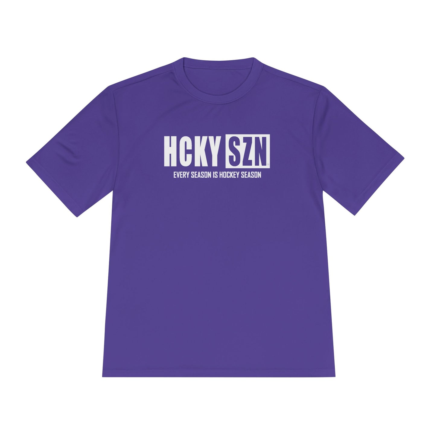 Every Season is HCKYSZN Performance Tee - White Logo