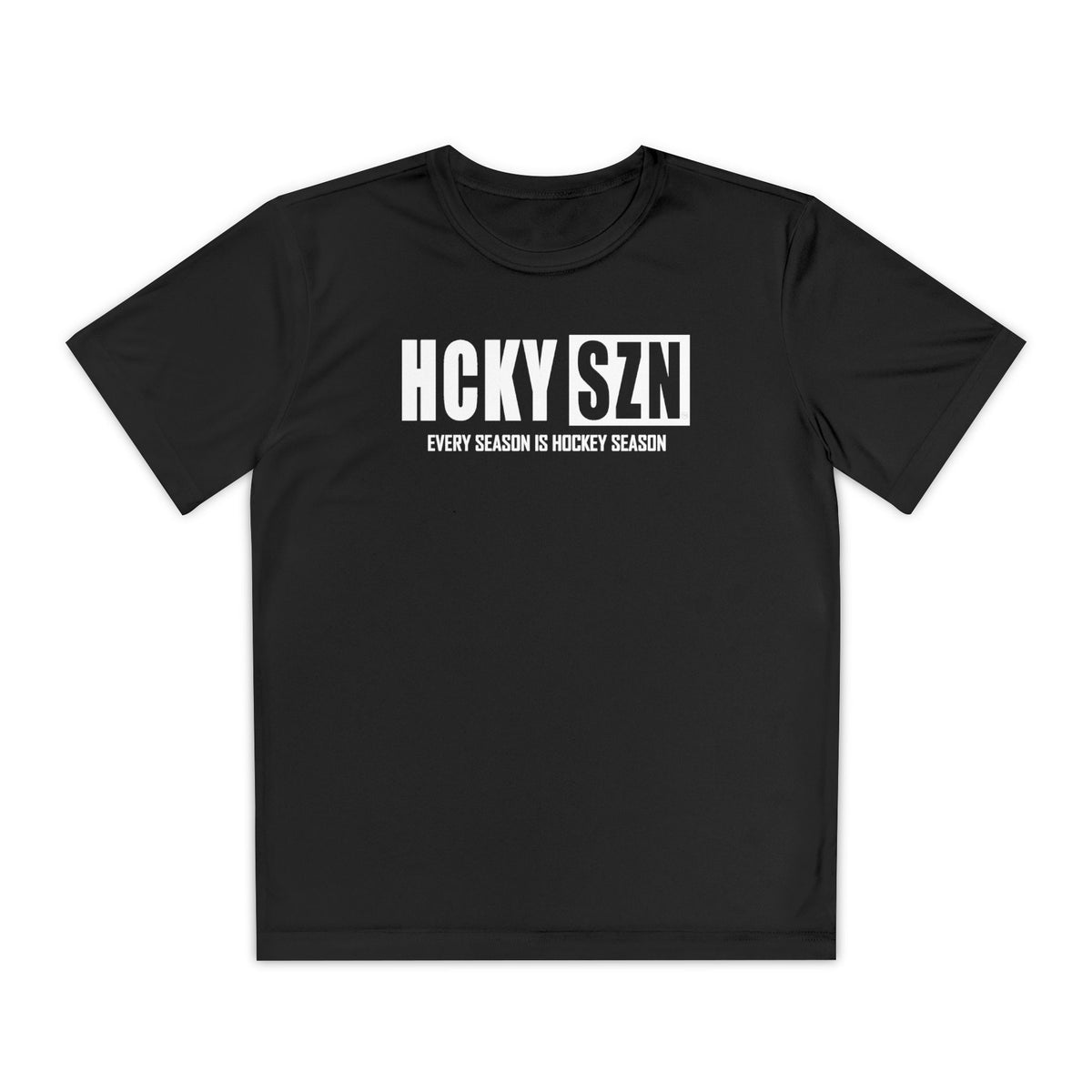 Every Season is HCKYSZN Youth Competitor Tee - White Logo