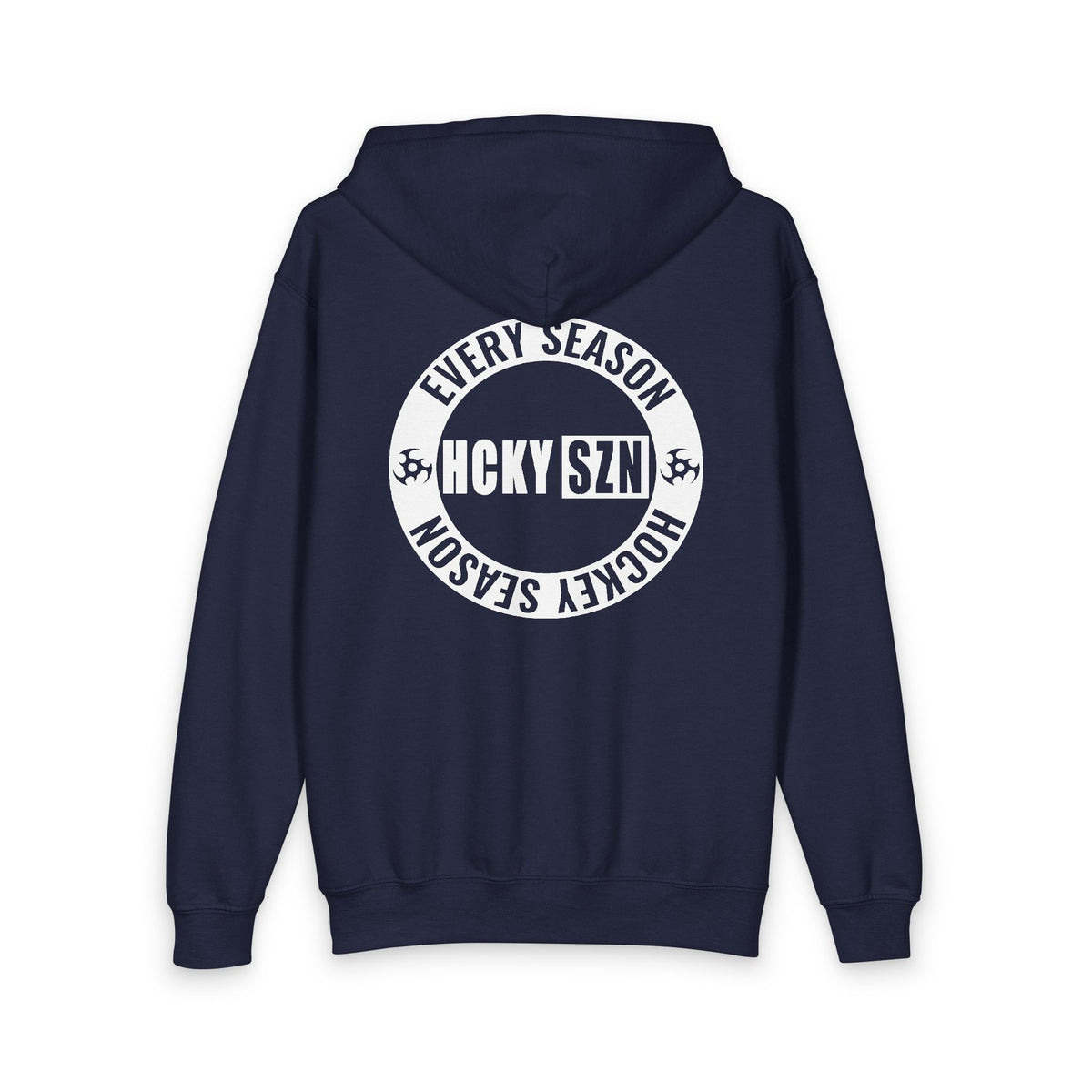 Youth Circle Logo Full Zip Hoodie (Navy)
