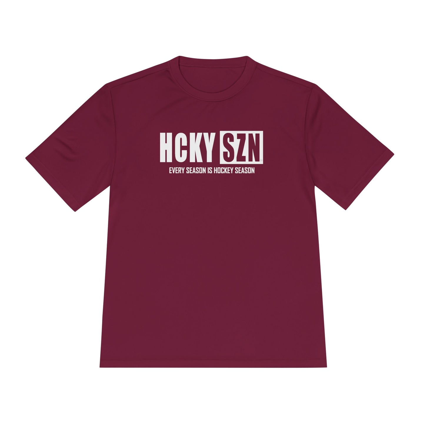 Every Season is HCKYSZN Performance Tee - White Logo