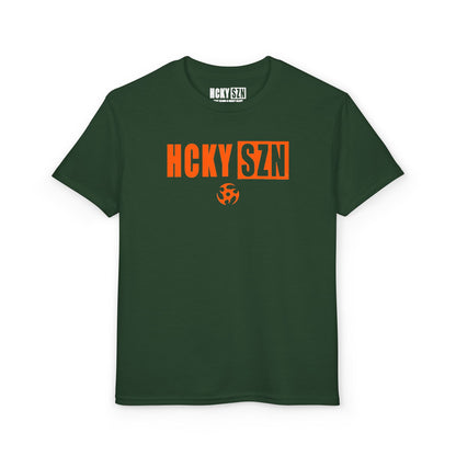 Youth HCKY SZN DryBlend Tee Shirt (Orange Logo) - Various Colors