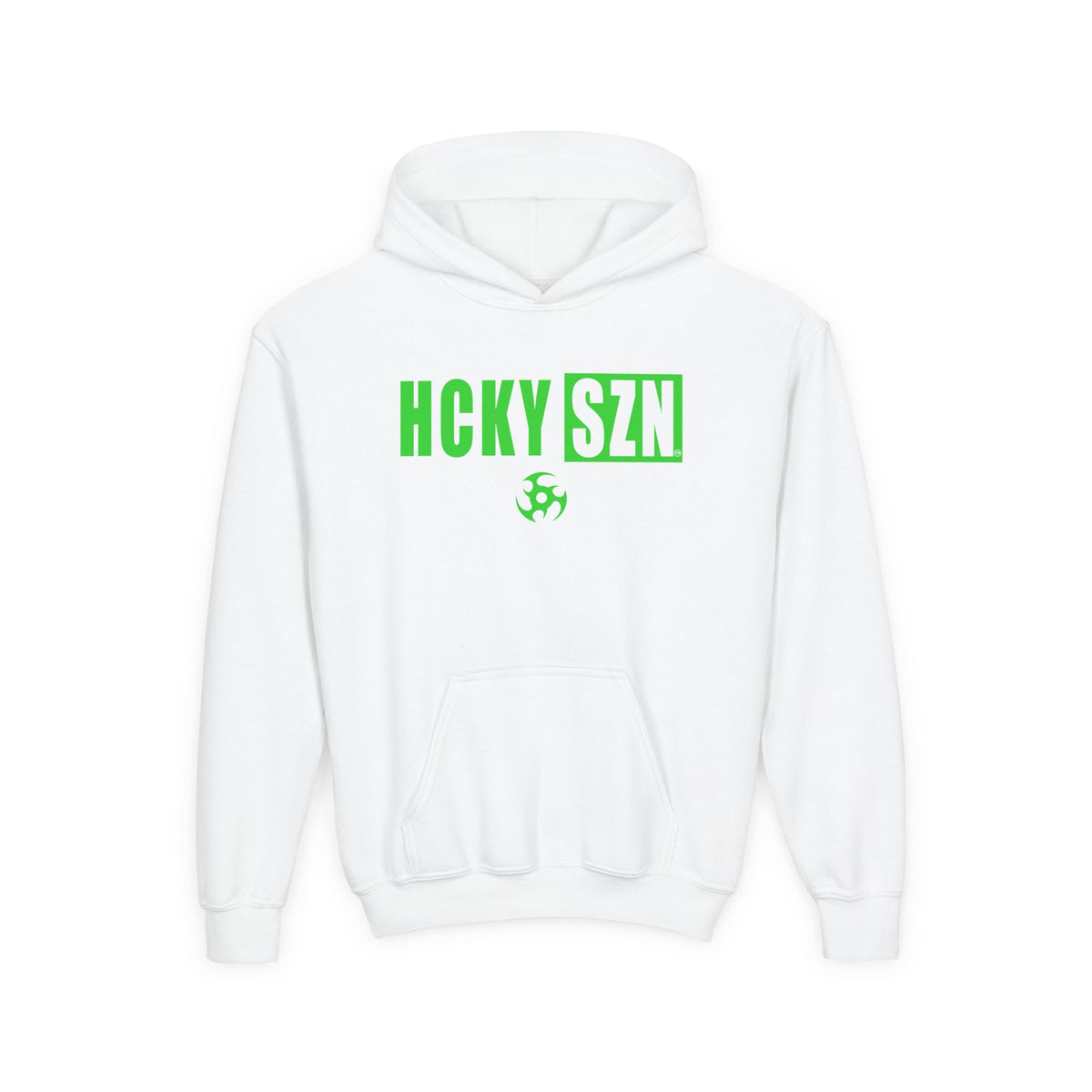 Youth HCKY SZN (Lime Logo) Hooded Sweatshirt - Various Colors