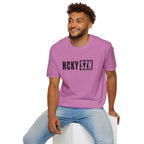 HCKY SZN Softstyle Tee Shirt (Heather Orchid)