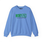 HCKY SZN Crewneck Sweatshirt (Green Logo) - Various Colors