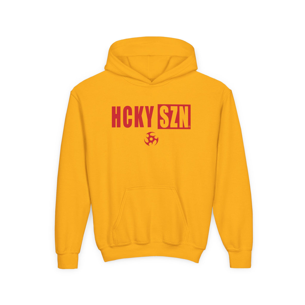 Youth HCKY SZN (Red Logo) Hooded Sweatshirt - Various Colors