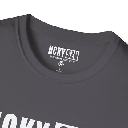 HCKY SZN Softstyle Tee Shirt (Charcoal)